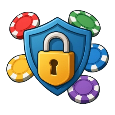 protección, almohadilla y escudo con chips